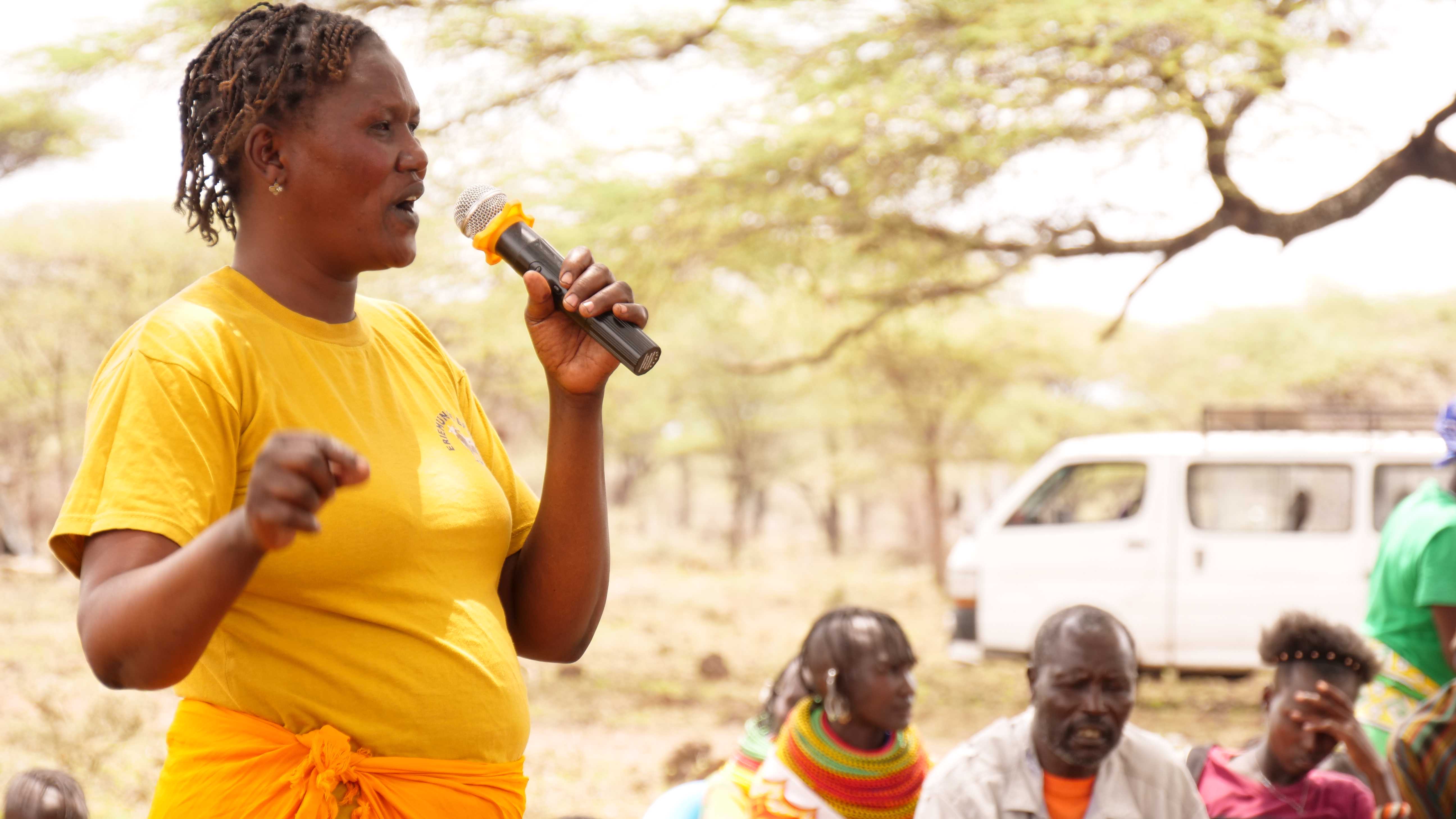 On camera interviews